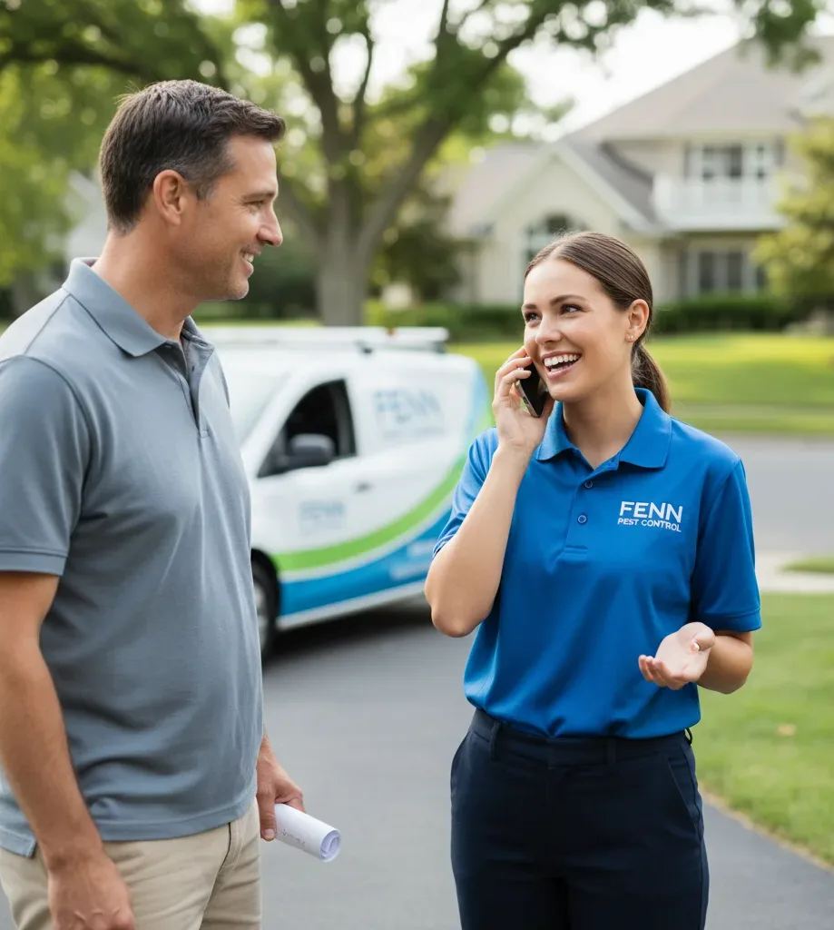 Fenn Pest Control customer support in Jessup